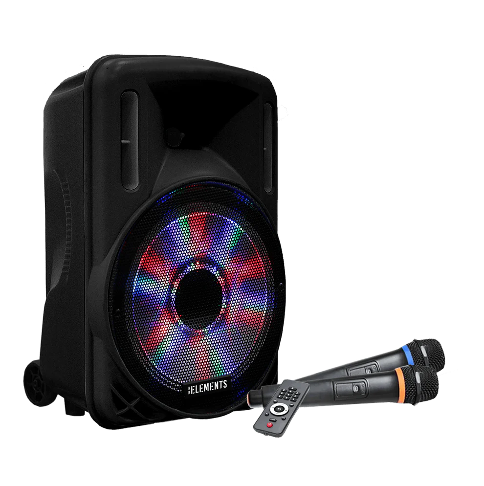 KB ELEMENTS Karaoke speaker-2 wheels trolley  EK121