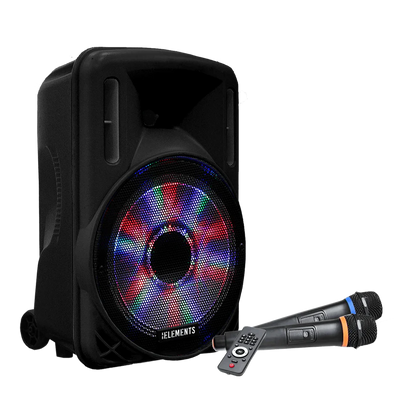 KB ELEMENTS Karaoke speaker-2 wheels trolley  EK121