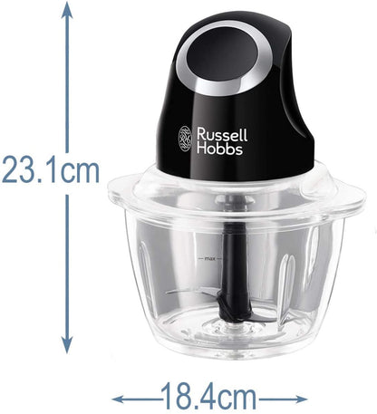 Russell Hobbs Desire Mini Chopper, Matte Black