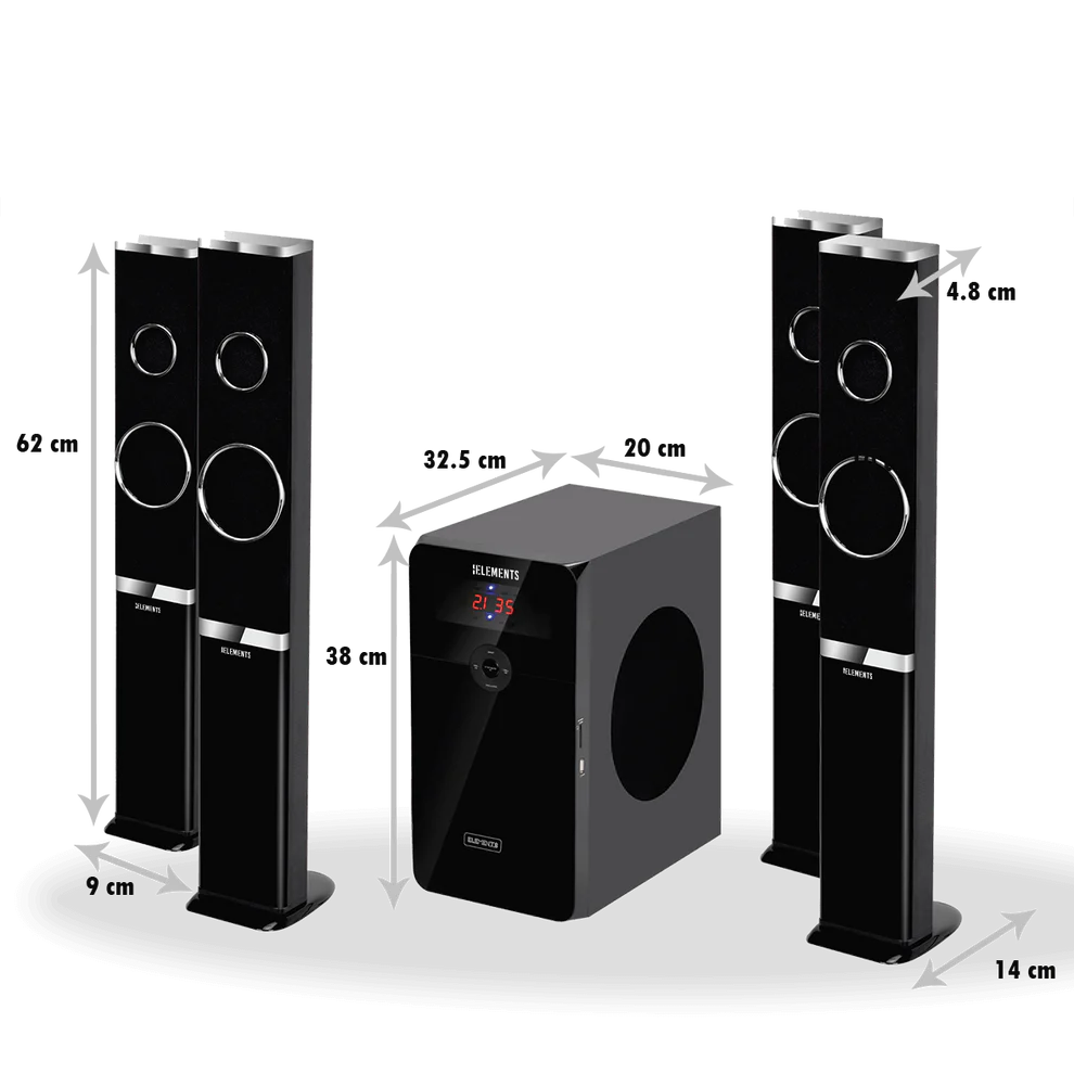 KB ELEMENTS 4.1 Speaker Home Theater  ES411