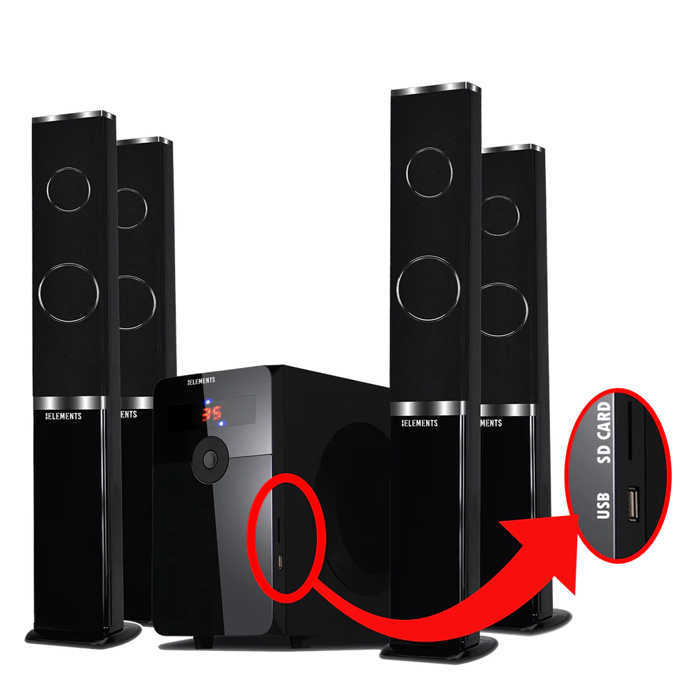 KB ELEMENTS 4.1 Speaker Home Theater  ES411