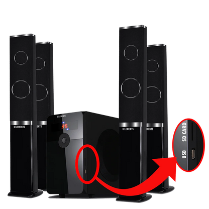 KB ELEMENTS 4.1 Speaker Home Theater  ES411