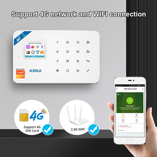 Alarm System WiFi-4G Tuya