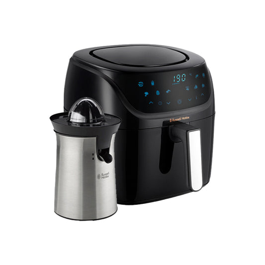 Russell Hobbs Satisfry Air Fryer – 4 Litre Medium + Free Classic Citrus Press