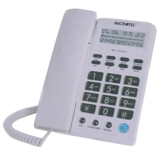 Microtel Caller ID Corded Landline Telephone