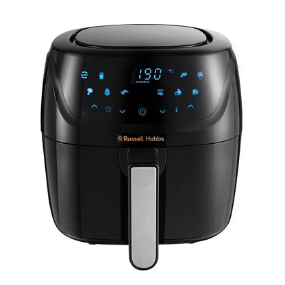 Russell Hobbs Satisfry Air Fryer – 8 Litre Extra Large + Free George Foreman Fit Grill Medium